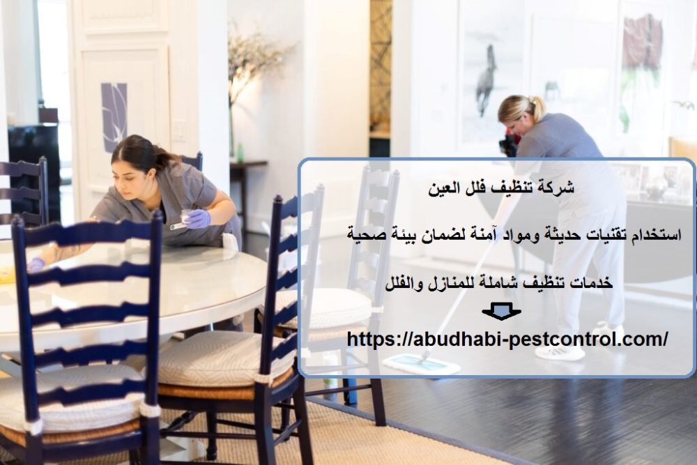 شركة تنظيف فلل العين