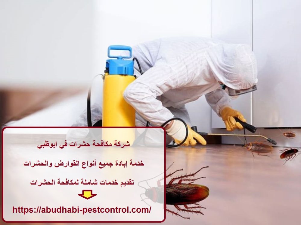 شركة مكافحة حشرات في ابوظبي