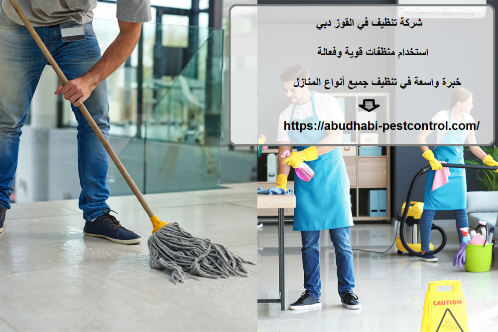 شركة تنظيف في القوز دبي