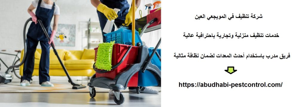 شركة تنظيف في المويجعي العين