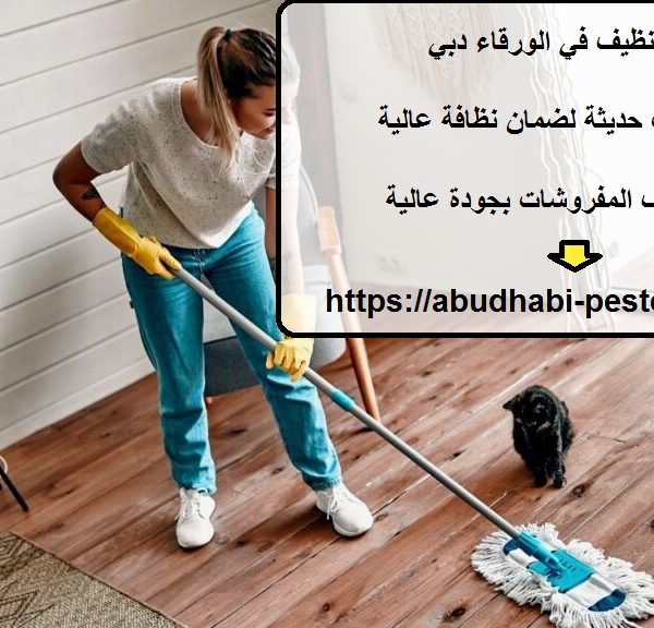 شركة تنظيف في الورقاء دبي