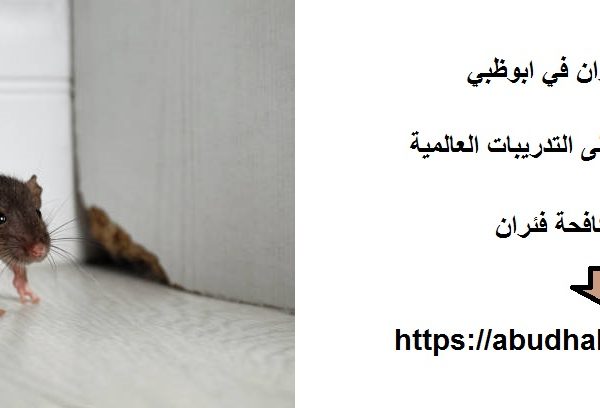 شركة مكافحة الفئران في ابوظبي